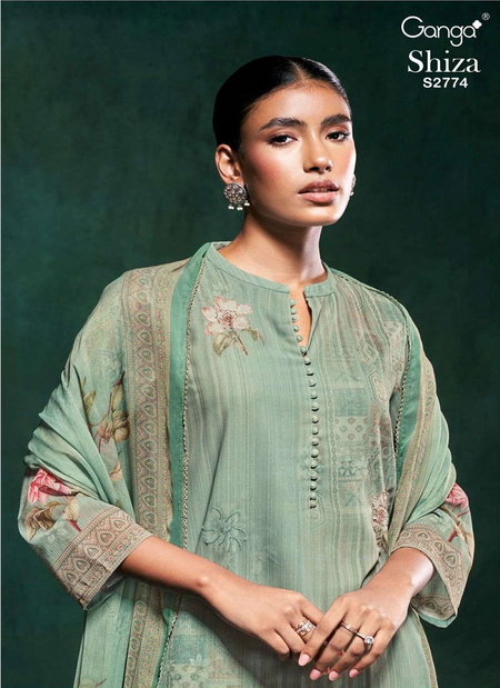 Shiza 2774 By Ganga Georgette Designer Salwar Suit Wholesale Market In Surat